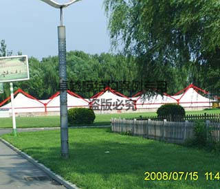 北京北神树卫生填埋场膜结构工程