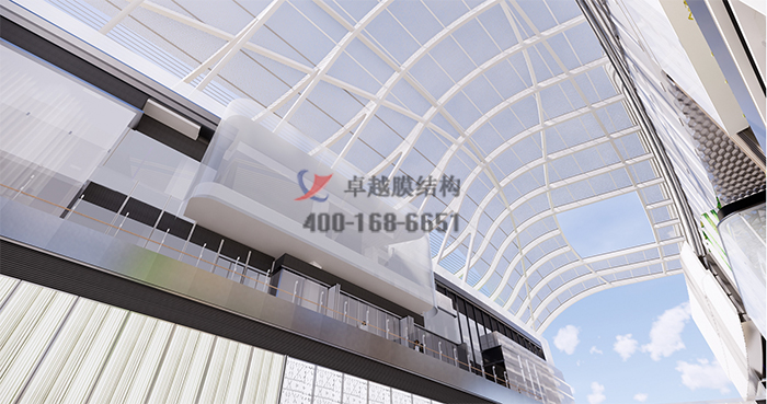 上海徐家汇中心商场ETFE膜结构